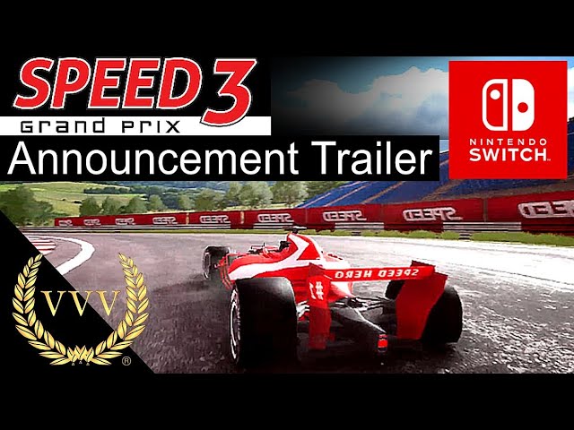 Speed 3 Grand Prix - Announcement Trailer - Switch