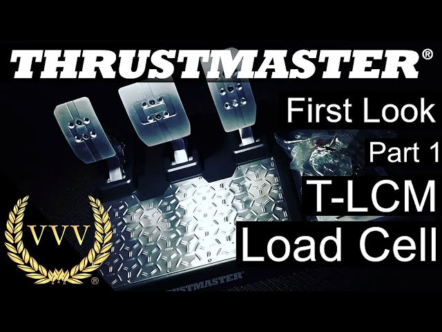 Thrustmaster T-LCM Pedals Unboxing and Review: Part 1